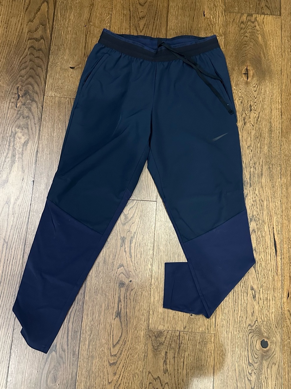 Nike Pro Men’s Slim Jogger Training Pants Navy Medium